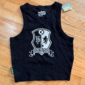 Beetlejuice Beetlejuice Northanger Preparatory School Graphic Tank Top Black L